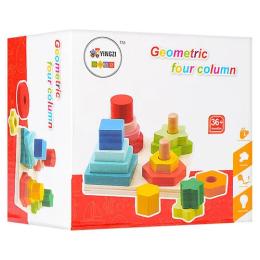 Деревяна іграшка METR+ Геометрика (MD 1190)