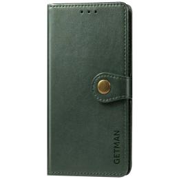 Чохол-книжка GETMAN Gallant (PU) для Xiaomi Redmi Note 10 Pro/10 Pro Max Green