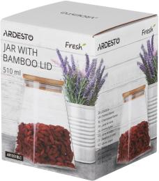 Банка для зберігання Ardesto Fresh AR1351BLC конус 510 мл