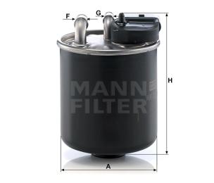 Паливний фільтр MANN-FILTER WK8205