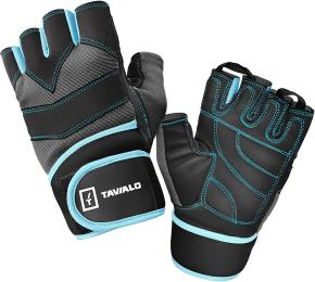 Рукавички для фітнесу Tavialo 189201007 Black Blue чоловічі M
