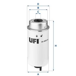 Паливний фільтр UFI 24.455.00
