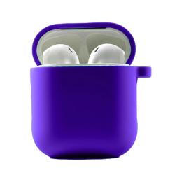Чохол для навушників EpiK Airpods 1/2 Ultra Violet Силіконовий з мікрофіброю (00000039442_16)