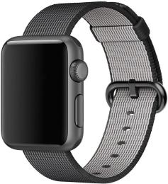 Ремінець для смарт-годинника Infinity Fashion Nylon Band для Apple Watch 42mm/44mm Black