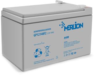 Акумулятор для ДБЖ Merlion 12 V 14 Ah (GP12140F2) AGM