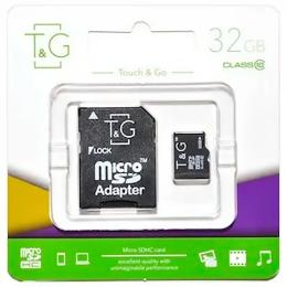 Карта памяті T&amp;G 87342 32GB microSDHC З адаптером Class 10 UHS-I