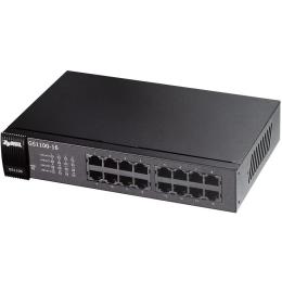 Світч ZyXEL GS1100-16 (GS1100-16-EU0103F) (16xGE, rackmount)
