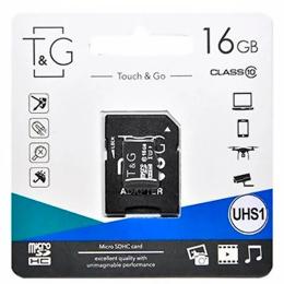 Карта памяті T&amp;G 87341 16GB microSDHC З адаптером Class 10 UHS-I