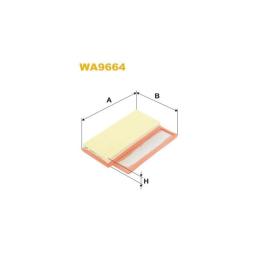 Повітряний фільтр для автомобіля Wixfiltron WA9664