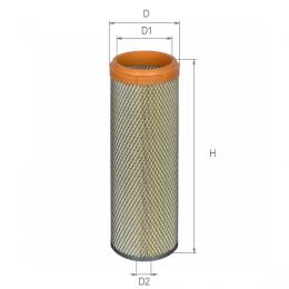 Фільтр повітряний ALPHA FILTER Еталон, TATA, JOHN DEERE 4000-Serie В-054/2 Вторинний фільтр внутрішній (AF 0750B)