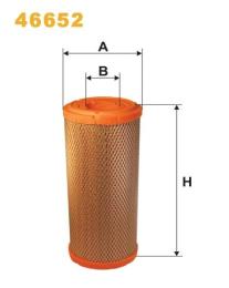 Фільтр повітряний WIX Filters Bobcat, Case-IH, Case, Claas, Deutz Fahr, Fiatagri, Huerlimann, John (46652)