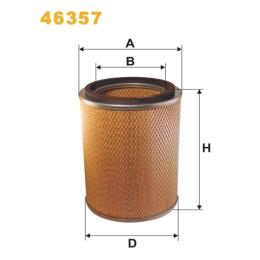 Фільтр повітряний WIX Filters Bogdan A (46357)