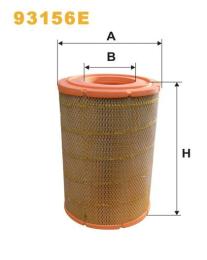 Фільтр повітряний WIX Filters M.A.N. L2000/L2000 Evolution, LE, M2000/M2000 Evolution, ME, Steyr (S (93156E)
