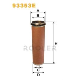 Фільтр повітряний WIX Filters Daf, Ikarus, Iveco, Liebherr, Pegaso, Renault (RVI), Akerman, Atlas C (93353E)