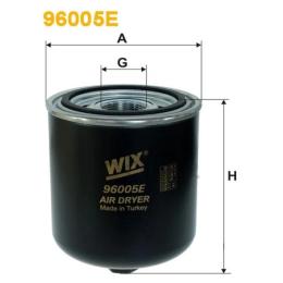 Фільтр повітряний WIX Filters Renault (RVI) Midlum, Puncher, Scania 114, 124, 144, 164, 94, R, T (96005E)