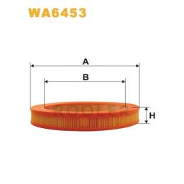 Фільтр повітряний WIX Filters Daihatsu Charmant, Toyota Carina FF, Carina II, Celica, Celica FF, Co (WA6453)