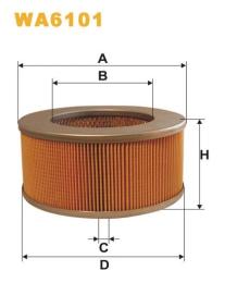 Фільтр повітряний WIX Filters Ford Econovan, Mazda E (WA6101)