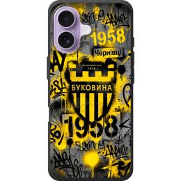 Чохол-накладка Boxface Буковина mta1 для iPhone 17 Black