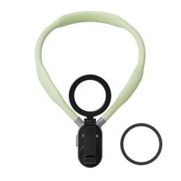Набір блогера TELESIN TELESIN MNM-001 Silicone Magnetic Neck Mount Quick Green