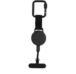 Ремінець для смартфона Infinity Anti-Theft Phone Holder Black з карабіном