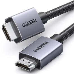 Відео-кабель Ugreen HD153 HDMI (тато)  -  HDMI (тато), 1 м Black