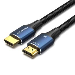 Відео-кабель Vention ALGLG Aluminum Alloy HDMI (тато)  -  HDMI (тато) 1.5m Blue