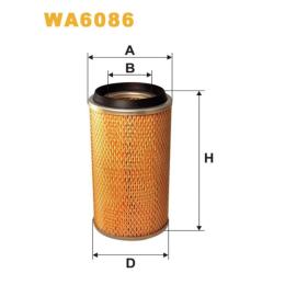 Фільтр повітряний WIX Filters Volkswagen LT 28, LT 31, LT 35, LT 40, LT 45 (WA6086)