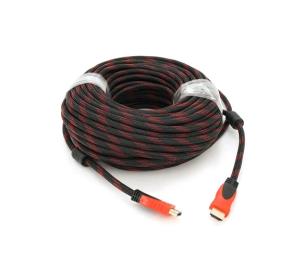 Відео-кабель Voltronic Q20 HDMI (тато)  -  HDMI (тато) 30m Red Black