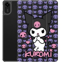 Чохол-книжка для планшета Boxface (66688) для Xiaomi Redmi Pad 2 Kuromi Purple Skull
