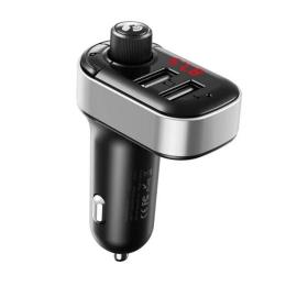 ФМ-модулятор XO (BCC10) Bluetooth + USB/3.1A Black