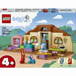 Конструктор LEGO (11221) Bluey Школа з Расті та Блуї