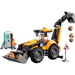 Конструктор LEGO (60480) City Жовтий екскаватор-навантажувач