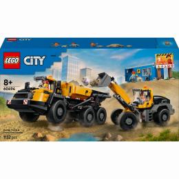 Конструктор LEGO (60494) City Самоскид і фронтальний ковшовий навантажувач
