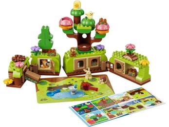 Конструктор LEGO (10480) DUPLO Town Ліс відкриттів із дикими тваринами
