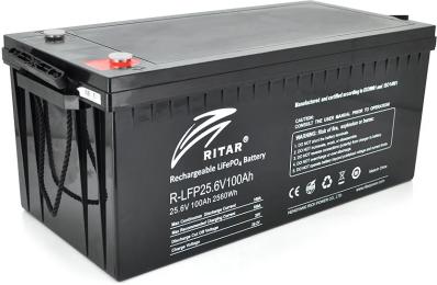 Акумулятор для ДБЖ Ritar LiFePO4 25.6 V 100 Ah 2560 Wh (R-LFP 25.6 V 100 Ah)