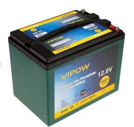 Акумулятор для ДБЖ Vipow LiFePO4 12,8 V 50Ah (17554) з вбудованою ВМ платою 40A
