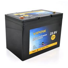Акумулятор для ДБЖ Vipow LiFePO4 25,6 V 30Ah (17730) з вбудованою ВМ платою 25A