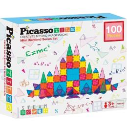 Конструктор Picasso Tiles Mini Diamond Series 100 деталей (817338022327)