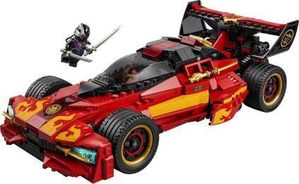 Конструктор LEGO (71867) Ninjago Переслідувач ніндзя X-1  15-та річниця