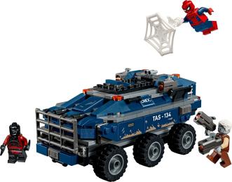 Конструктор LEGO (76349) Super Heroes Переслідування Людиною-Павуком машини для перевезення злочинців