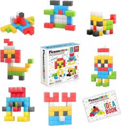 Конструктор Picasso Tiles Building Cubes 50 деталей (817338023645)