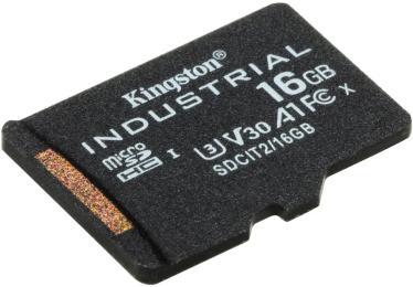 Карта памяті Kingston Industrial SDCIT2/16GBSP 16GB microSDHC Class 10 UHS-I V30 A1