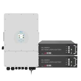 Сонячний інвертор Deye SUN-10K-SG02LP1-EU-AM3-2GS9.6K-LFP 10kW 9.6kWh 2BAT LiFePO4 6500 циклів