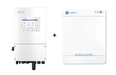 Сонячний інвертор Solis SL-EH1P5K-ELA05 (1ф, 5kW, 51.2V, 100 Ah, LiFePO4)
