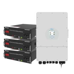 Сонячний інвертор Deye SUN-12K-SG02LP1-EU-AM3-3DY15.36K-LFP-W 12kW 15.36kWh 3BAT LiFePO4 6000 циклів