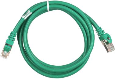 Патч-корд 2E PC6SFTPCOP-150 Green CAT6,S-FTP,RJ-45,4х2,27AWG,7/0.14,Cu,1.5,м,PVC