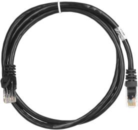 Патч-корд 2E PC6COP-100 Black CAT6,UTP,RJ-45,26AWG,7/0.16,Cu,1,м,PVC