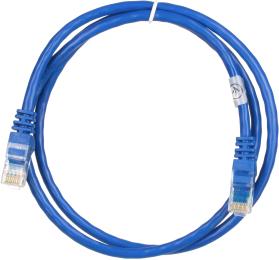Патч-корд 2E PC6COP-100 Blue CAT6,UTP,RJ-45,26AWG,7/0.16,Cu,1,м,PVC