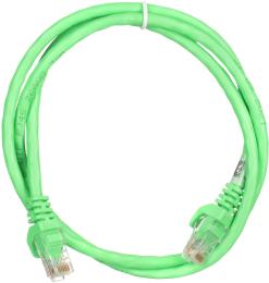 Патч-корд 2E PC6COP-100 Green CAT6,UTP,RJ-45,26AWG,7/0.16,Cu,1,м,PVC