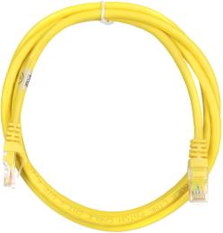 Патч-корд 2E PC6COP-150 Yellow CAT6,UTP,RJ-45,26AWG,7/0.16,Cu,1.5,м,PVC